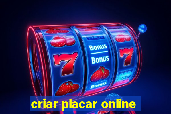 criar placar online